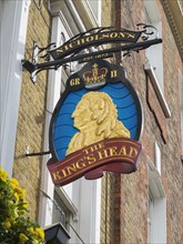 King's Head pub sign
