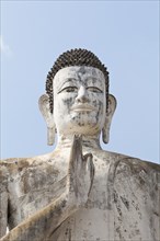 Giant Buddha statue at Wat Ek Phnom temple