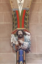 Figurative representation of the Apostle Bartholomew