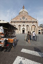 Gift shop in front of the Basilica of St. Anthony