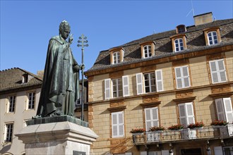 Statue of Pope Urban V in the town of Mende