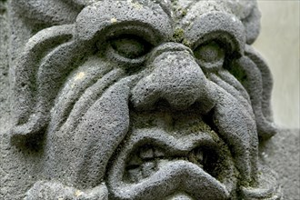 Volvic stone face