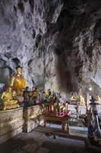 Statues or sculptures in the Buddha Cave