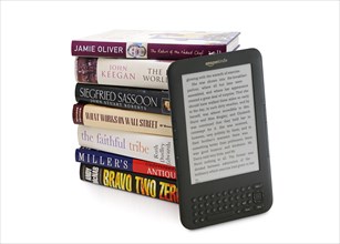 EBook reading device and traditional books