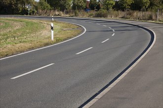 Curve of a road