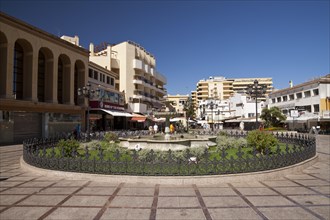 Square in the city centre
