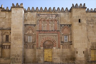 Moorish architectural elements on the Mezquita