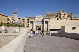 View of the bridge gate and the Mezquita