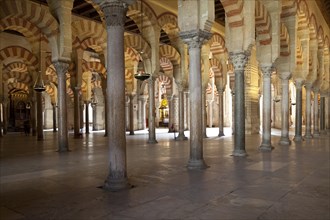Columns of the prayer hall