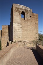Tower of Alcazaba Fortress