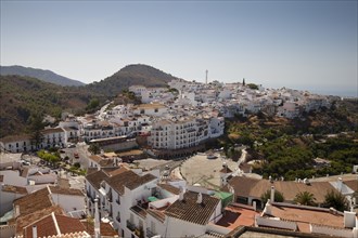 View over the village of Frigiliana