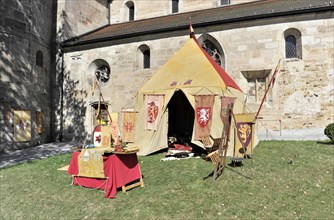 Knights' dwelling or knights' tent