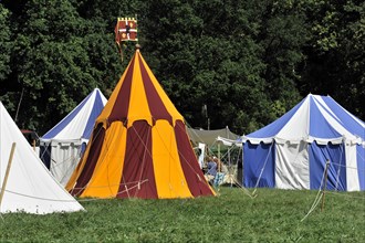 Knights' tents