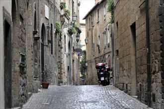 Alleyway in the historic centre of Orvieto