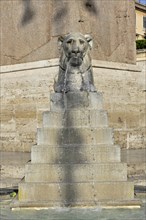 Fountain figure in Piazza del Popolo
