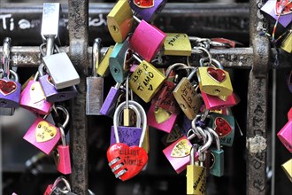 Love locks at Juliet's House