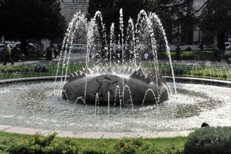 Muenchner Kindl fountain