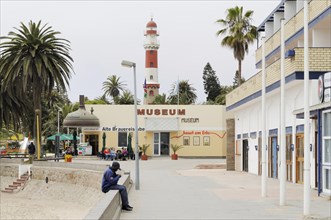 Lighthouse and museum at the pier