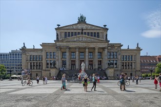 The Berlin Schauspielhaus on Gendarmenmarkt square
