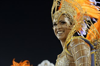 Female samba dancer