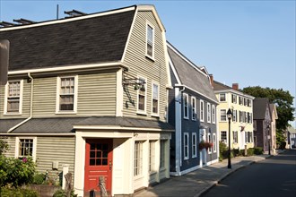 Traditional wooden houses in Marblehead