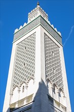 Minaret of the Great Paris Mosque