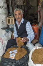 Man selling tobacco
