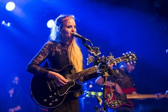 British folk-pop singer Kyla La Grange performing live in the Schueuer concert hall