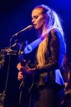 British folk-pop singer Kyla La Grange performing live in the Schueuer concert hall