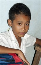 Portrait of a school boy