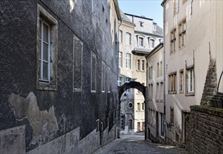 An alley in Luxembourg City