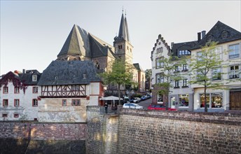 The historic district of Saarburg