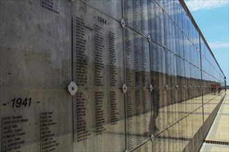 List of names of the fallen soldiers