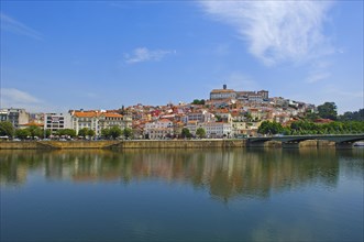 Coimbra historic town and Mondego river