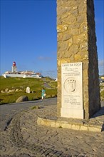 Cabo da Roca lighthouse at Cape da Roca
