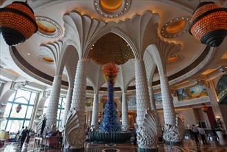 Spectacular pillared hall