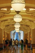 Spectacular architecture in the Atlantis luxury hotel