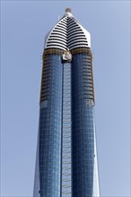 Skyscraper with a glass facade