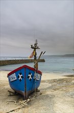 Fishing boat in the harbour of Sennen Cove