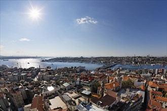 View from Galata Tower across the Beyoglu district