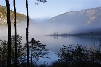 Early morning on lake Offensee