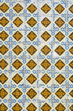 Tiles of traditional Portuguese house