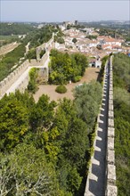 View of Obidos from the city wall