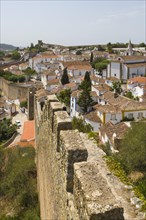 View of Obidos from the city wall