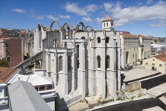 View on The Carmo Convent