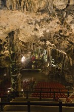 The auditorium stage at the Cathedral Cave