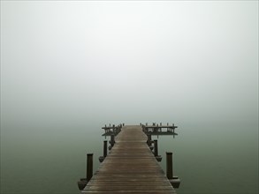 Pier on Lake Woerthsee