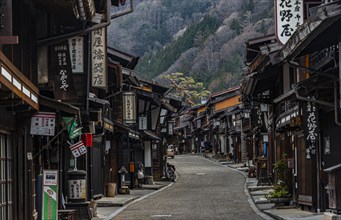 Old traditional village of the Nakasendo