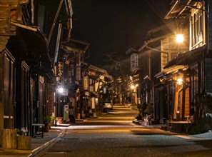 Old traditional village of the Nakasendo