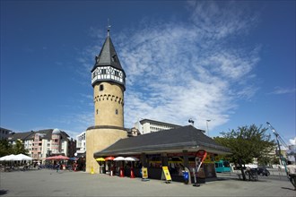 Bockenheimer Warte watchtower in Stadtplatz square